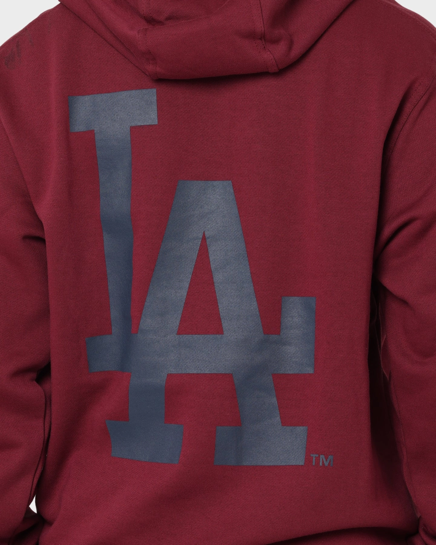 Lightweight insulation Majestic Athletic Los Angeles Dodgers The Duke Hoodie Windsor Wine