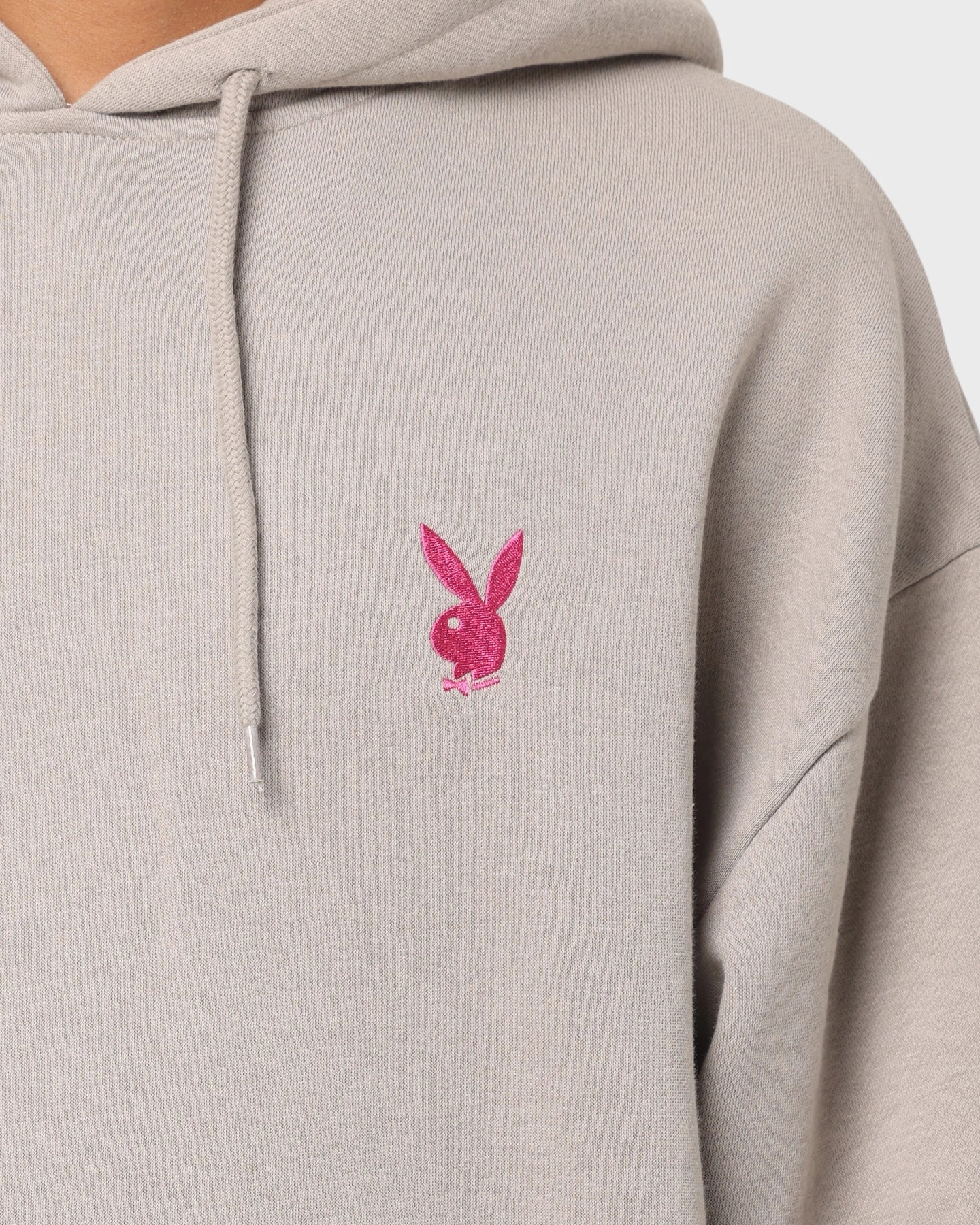 Odor Resistant Treatment Suitable for team sports Playboy Bunny Basics Oversized Hoodie Smoke