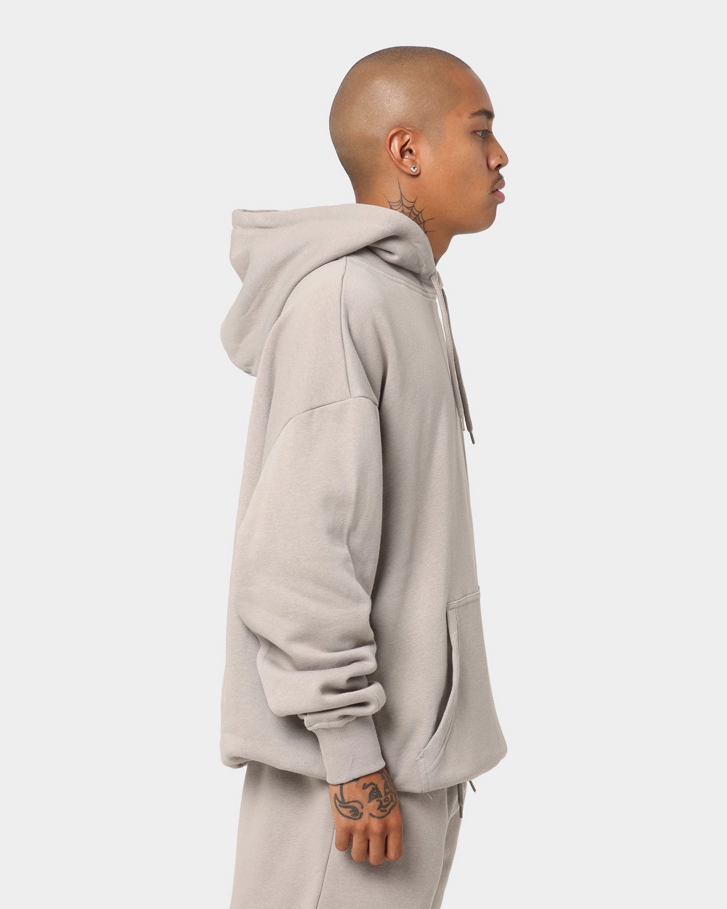Light Comfort Playboy Bunny Basics Oversized Hoodie Smoke