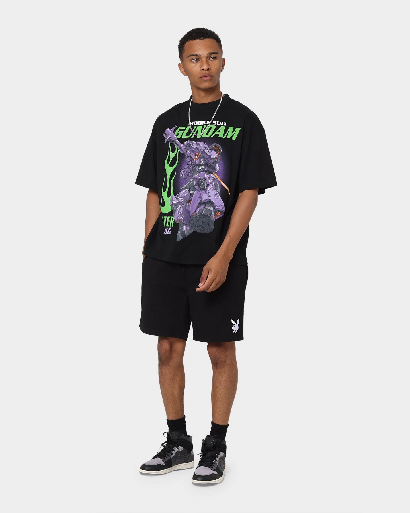 Playboy Bunny Basics Shorts Black AntiSnagTechnology