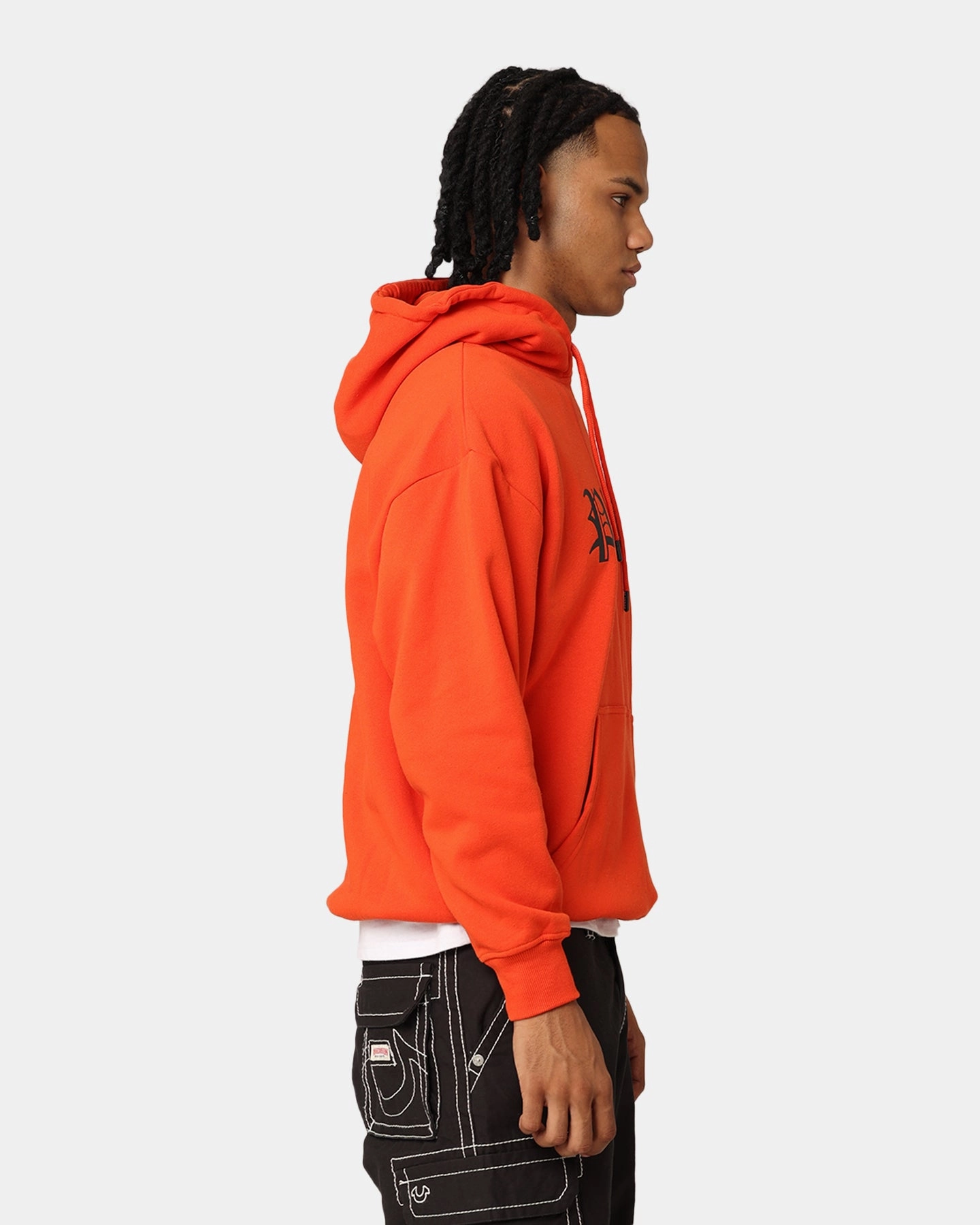 Playboy Bunny O Gothic Hoodie Orange Casual