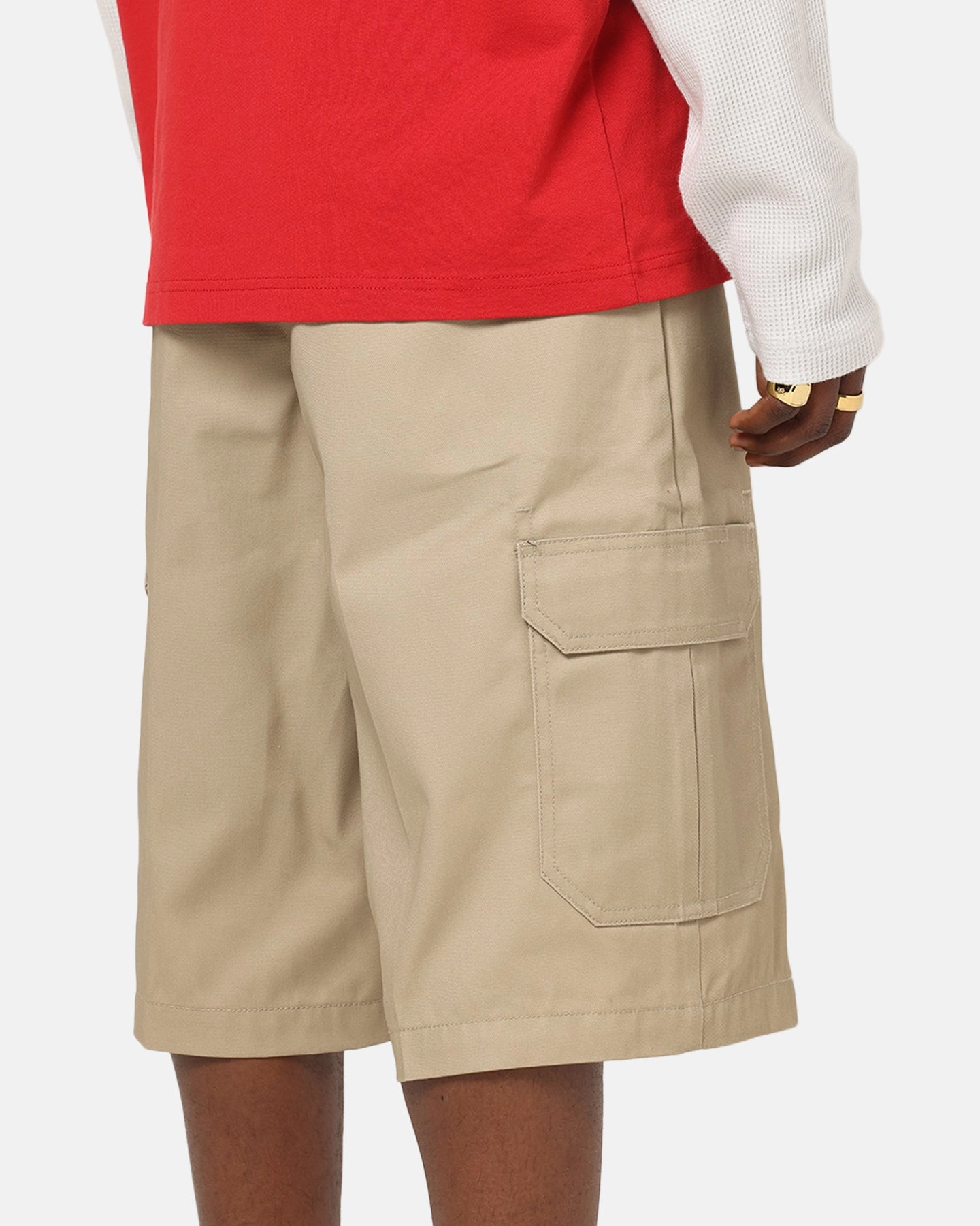 teen clothing Wide Range Motion Playboy Bunny Shorts Khaki