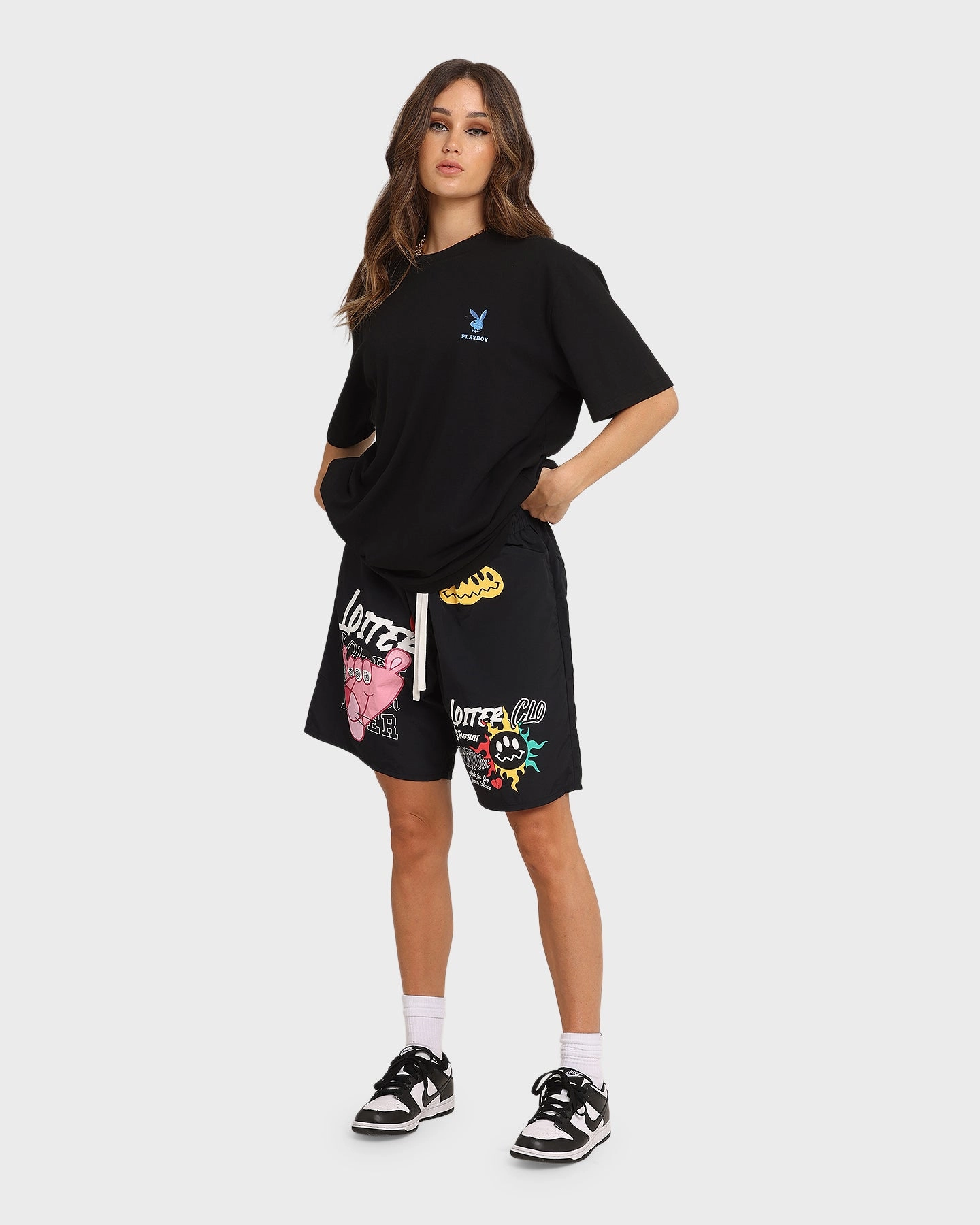 Playboy Bunny T-Shirt Black dry cleanable