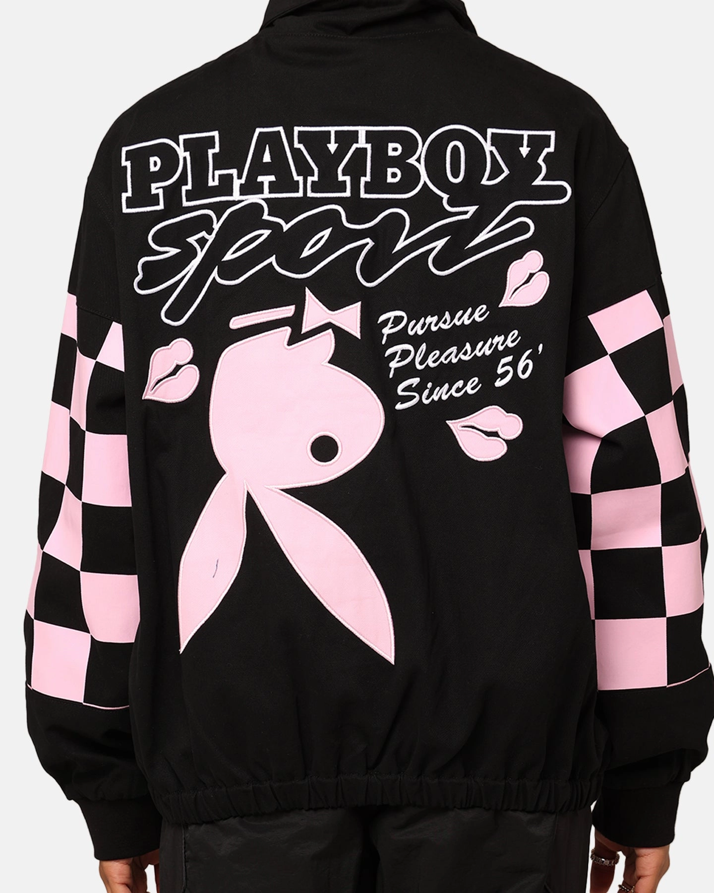 Respect Playboy By Culture Kings Hot Pursuit Jacket Black
