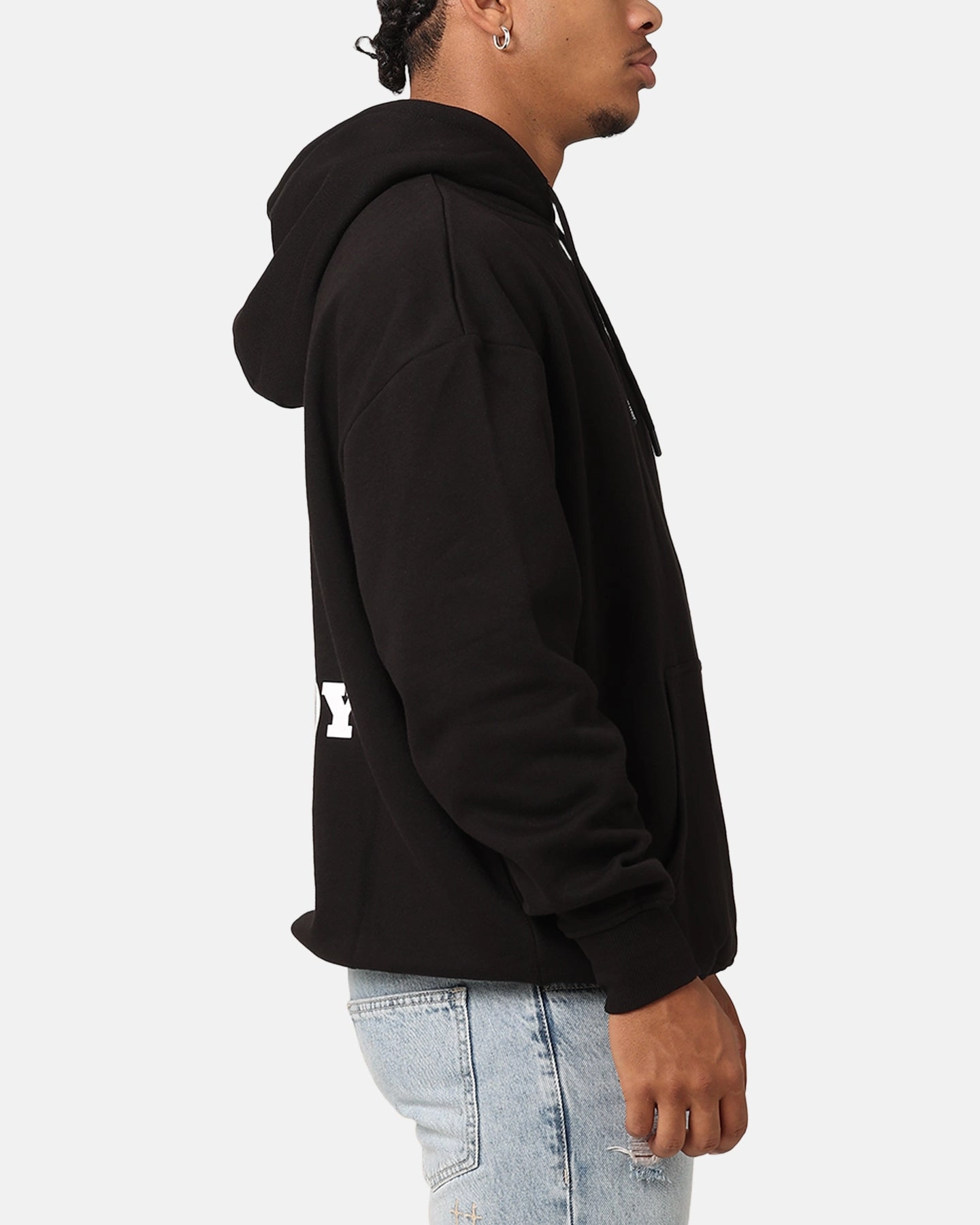 Music Roll Playboy Lockup Hoodie Black