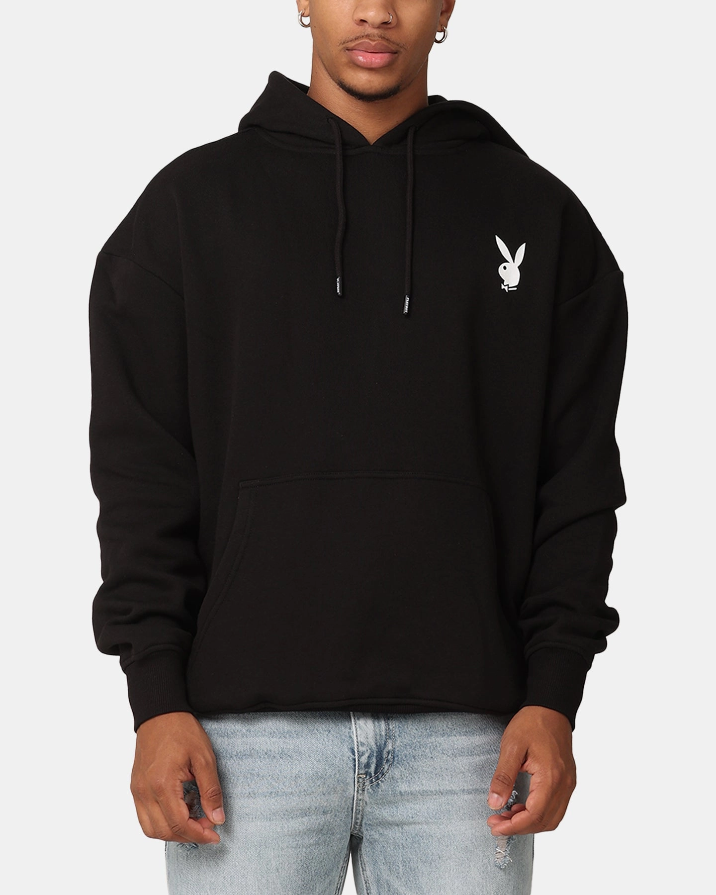 Playboy Lockup Hoodie Black Idolize