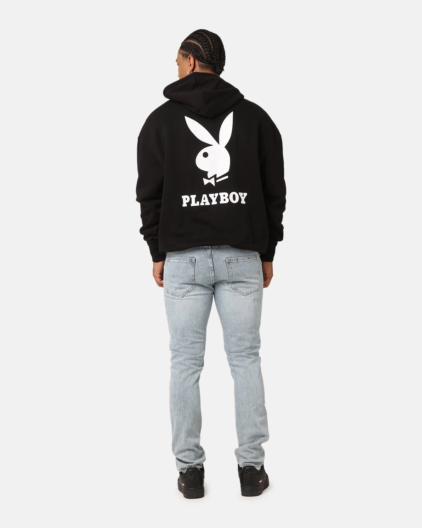 Mountain Playboy Lockup Hoodie Black