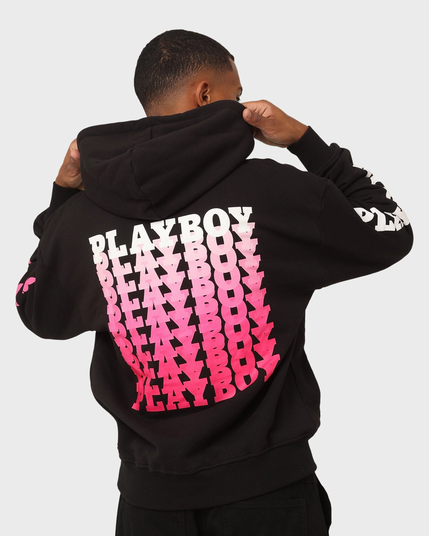 Modern Tailoring Passion Playboy Stack Blend Hoodie Black