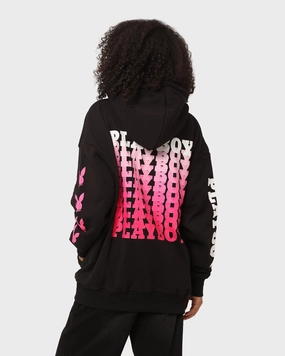 Playboy Stack Blend Hoodie Black Layer Function Safari