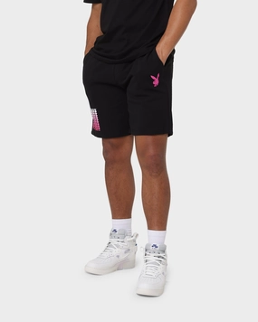 Everyday Basic swim trunks Playboy Stack Blend Track Shorts Black Magenta