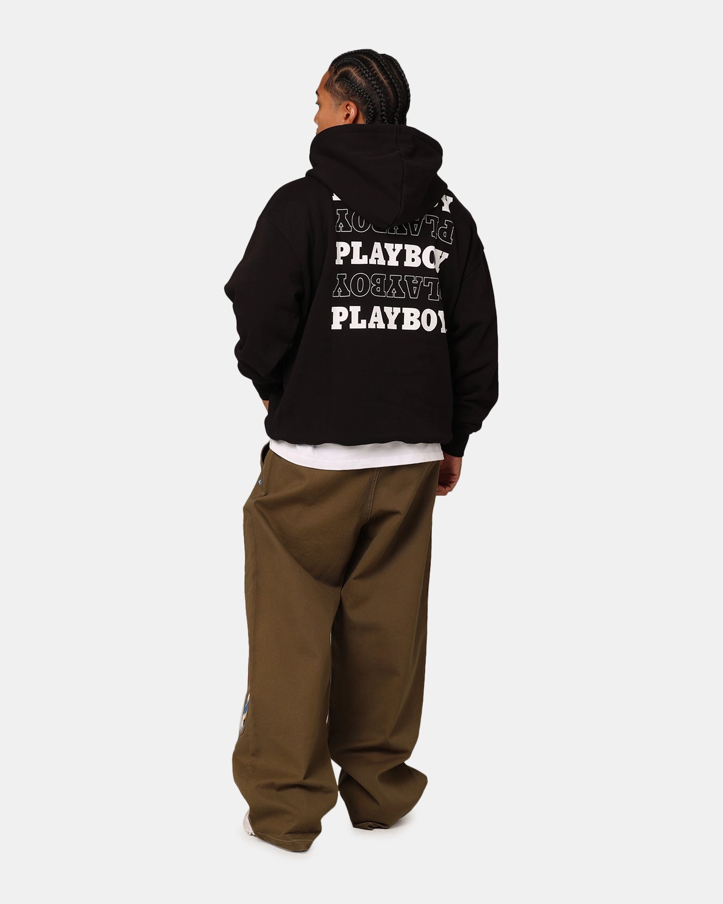 Playboy Stack Original Hoodie Black activity University