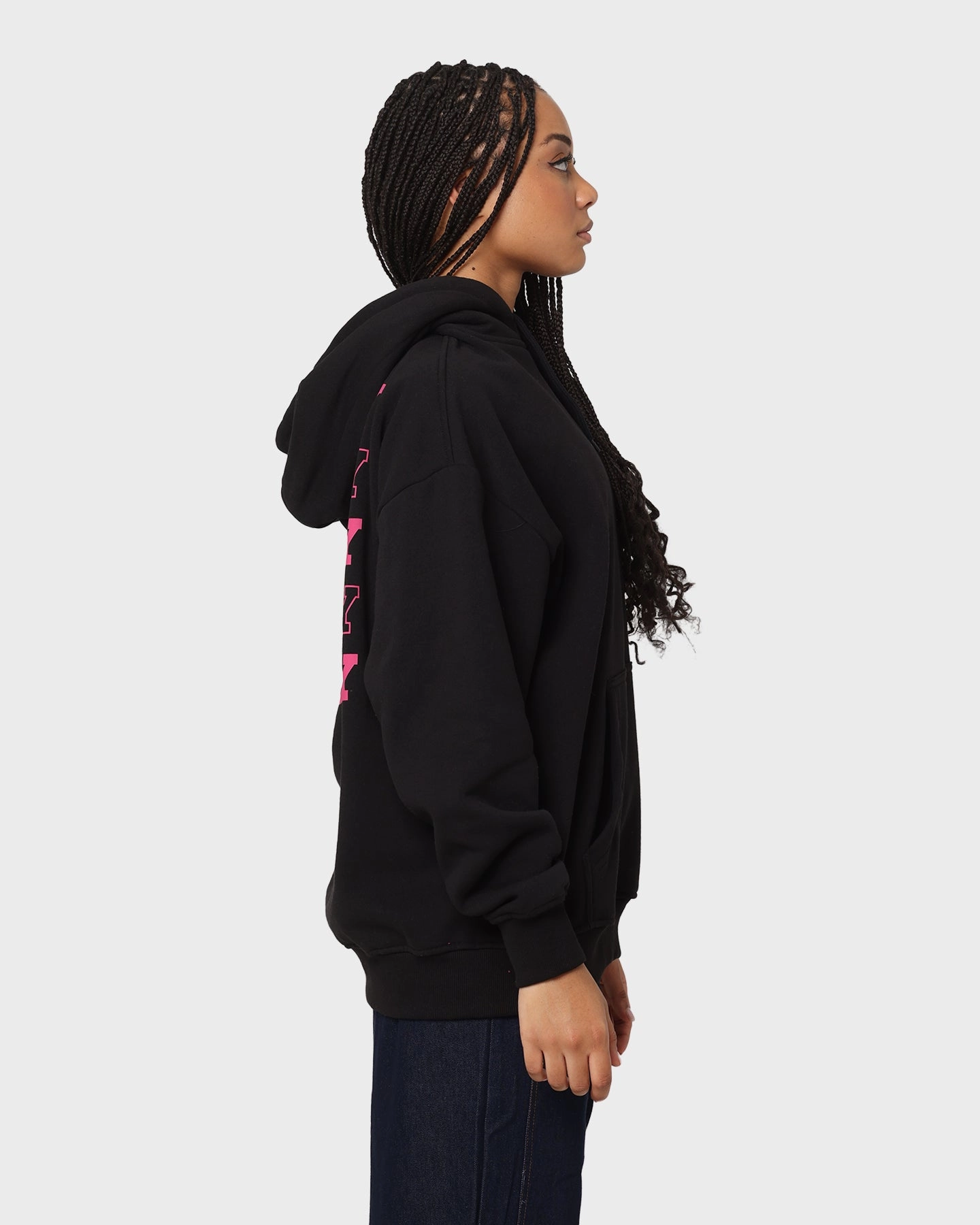 Describe Work Layer Playboy Stacked Hoodie Black