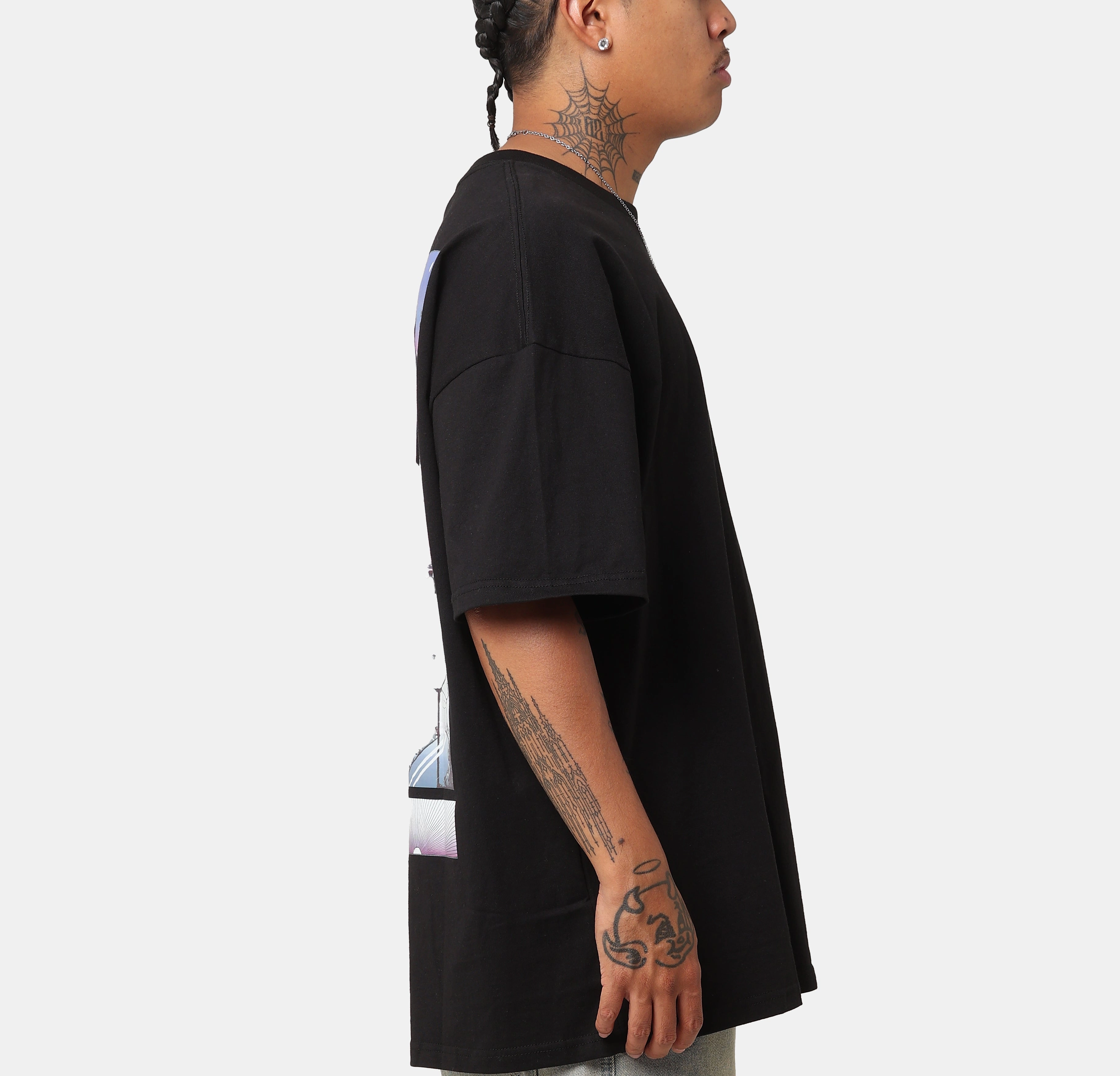 weekday wear Playboy The Kiss T-Shirt Black/Pink
