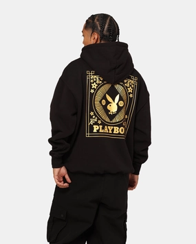 Playboy Year Of The Rabbit Hoodie Black Exhibit Mirror