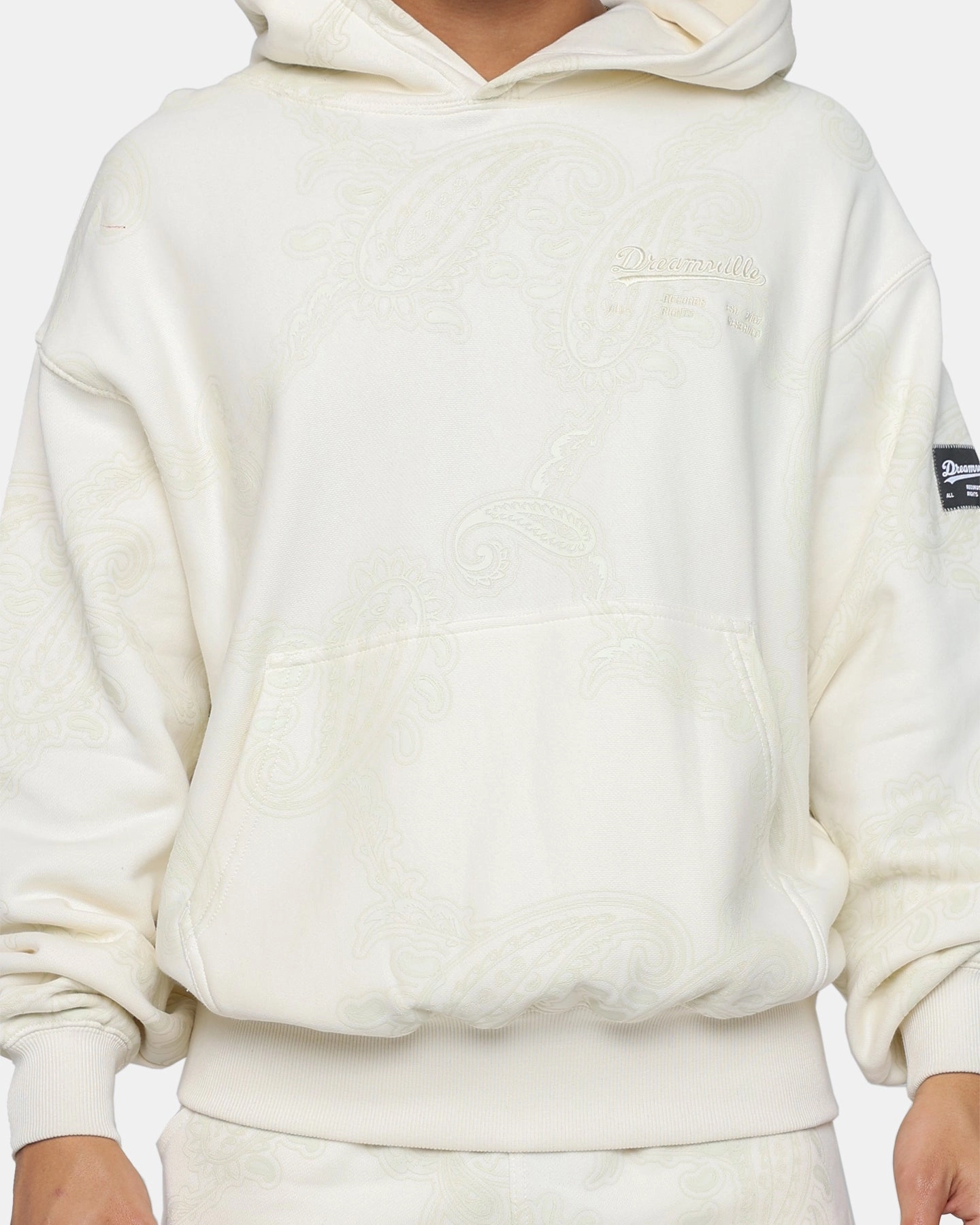Warm and Practical Dreamville Records Hoodie Cream