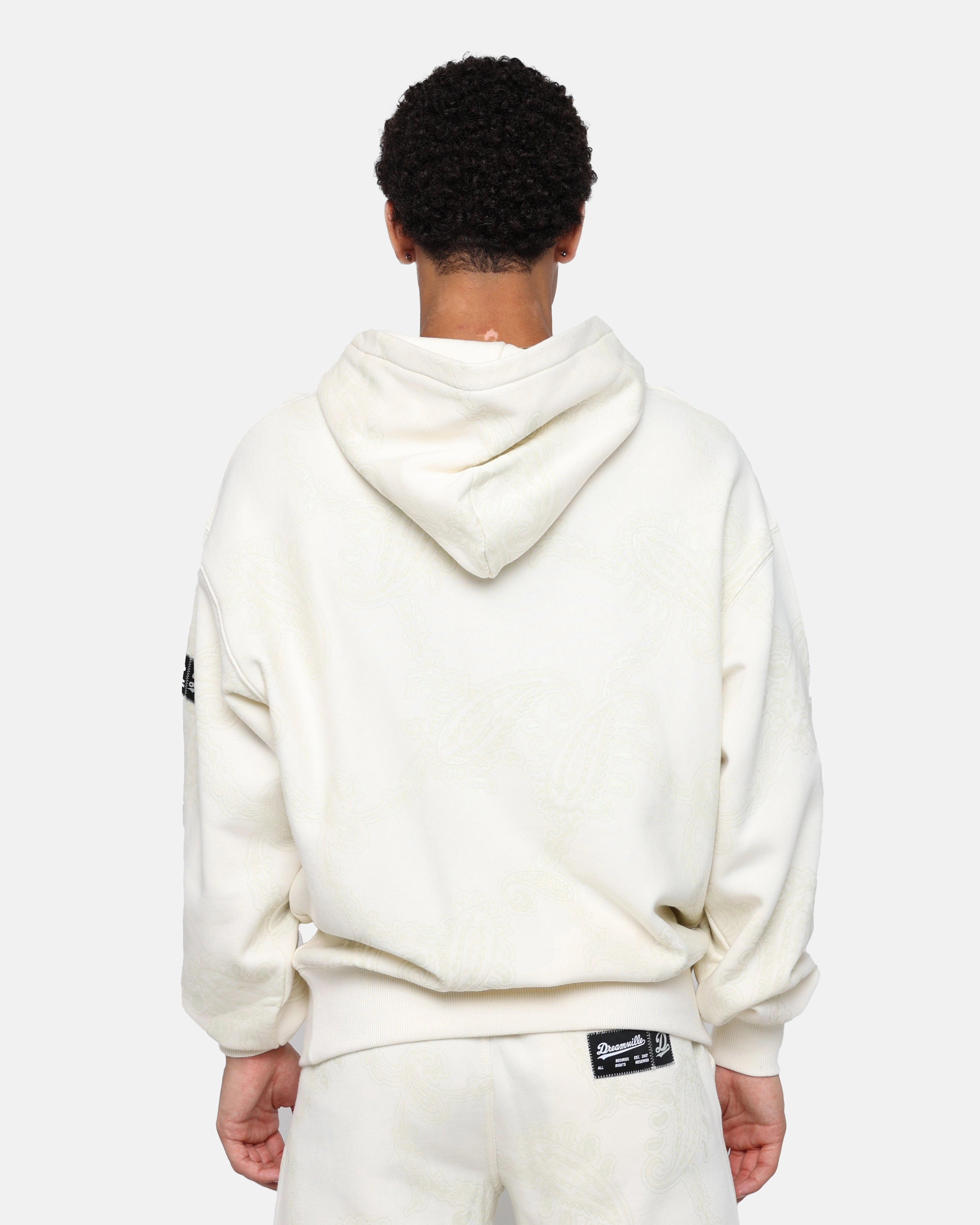 doctors Biker Dreamville Records Hoodie Cream