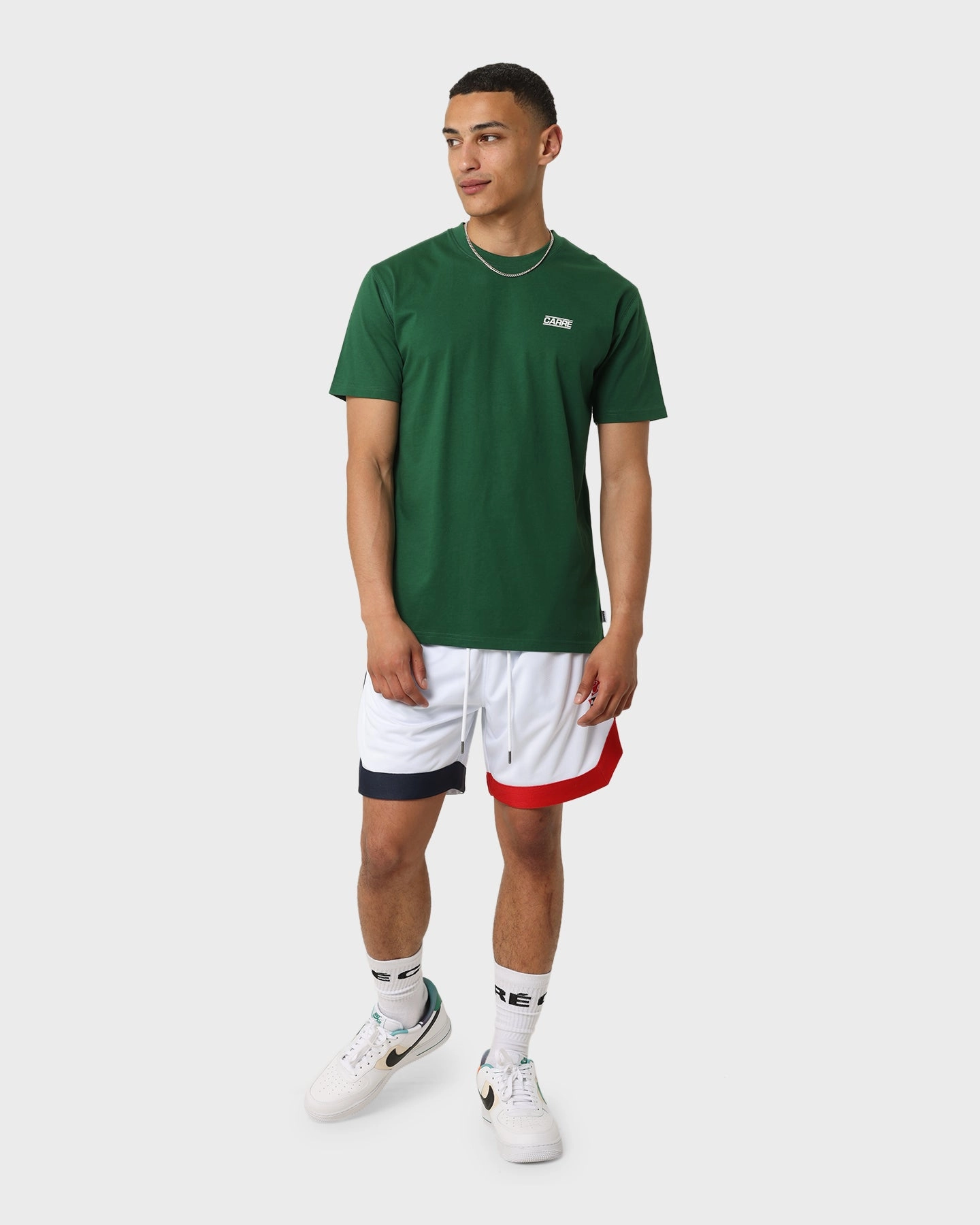 Plus Size Carr?? Team Paris Basketball Shorts White