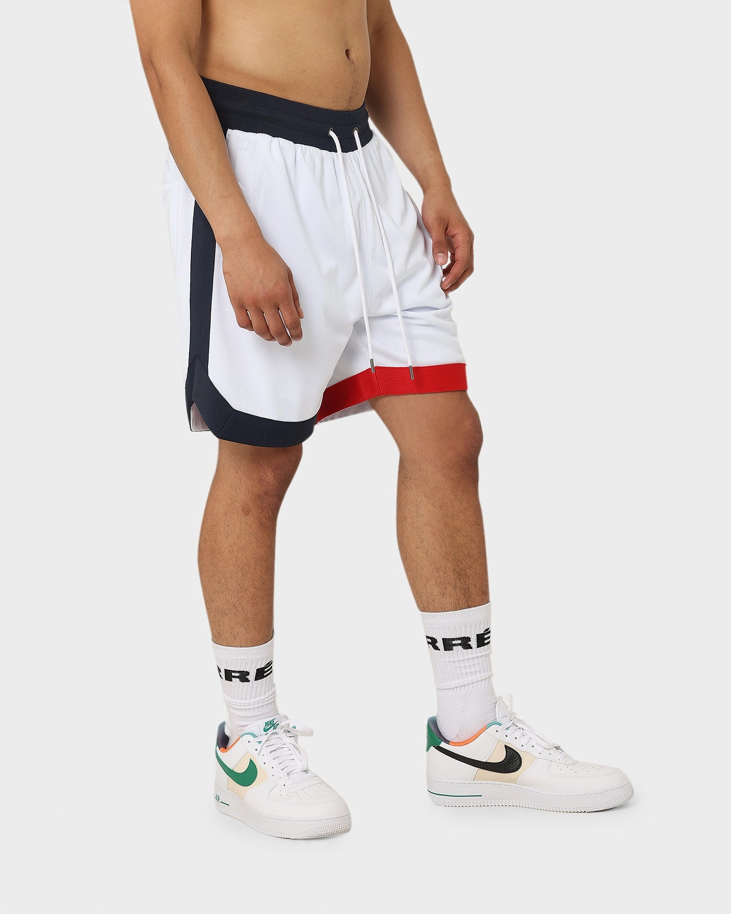 men's option Carr?? Team Paris Basketball Shorts White
