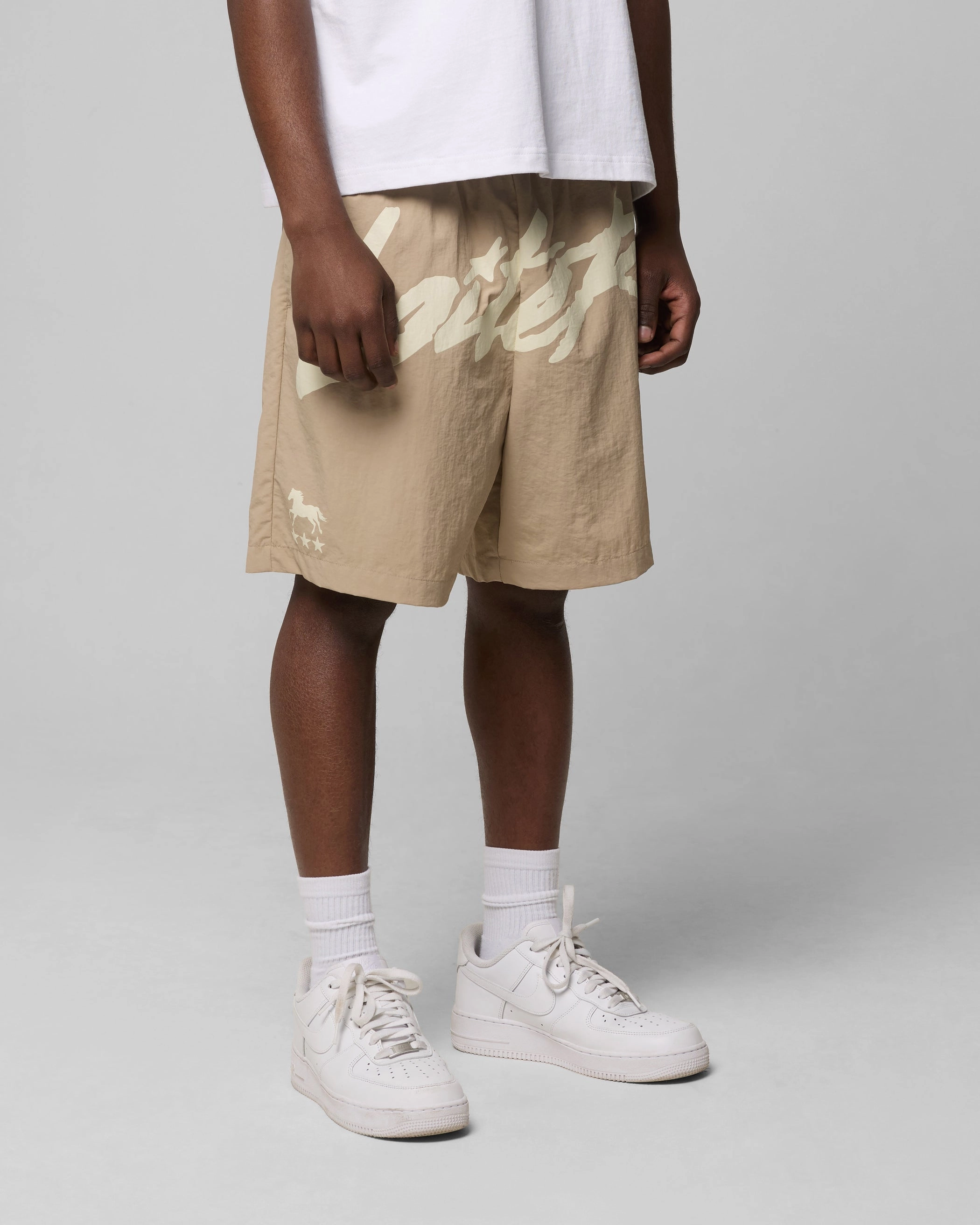 Loiter Rodeo Shorts Stone Collectible Item