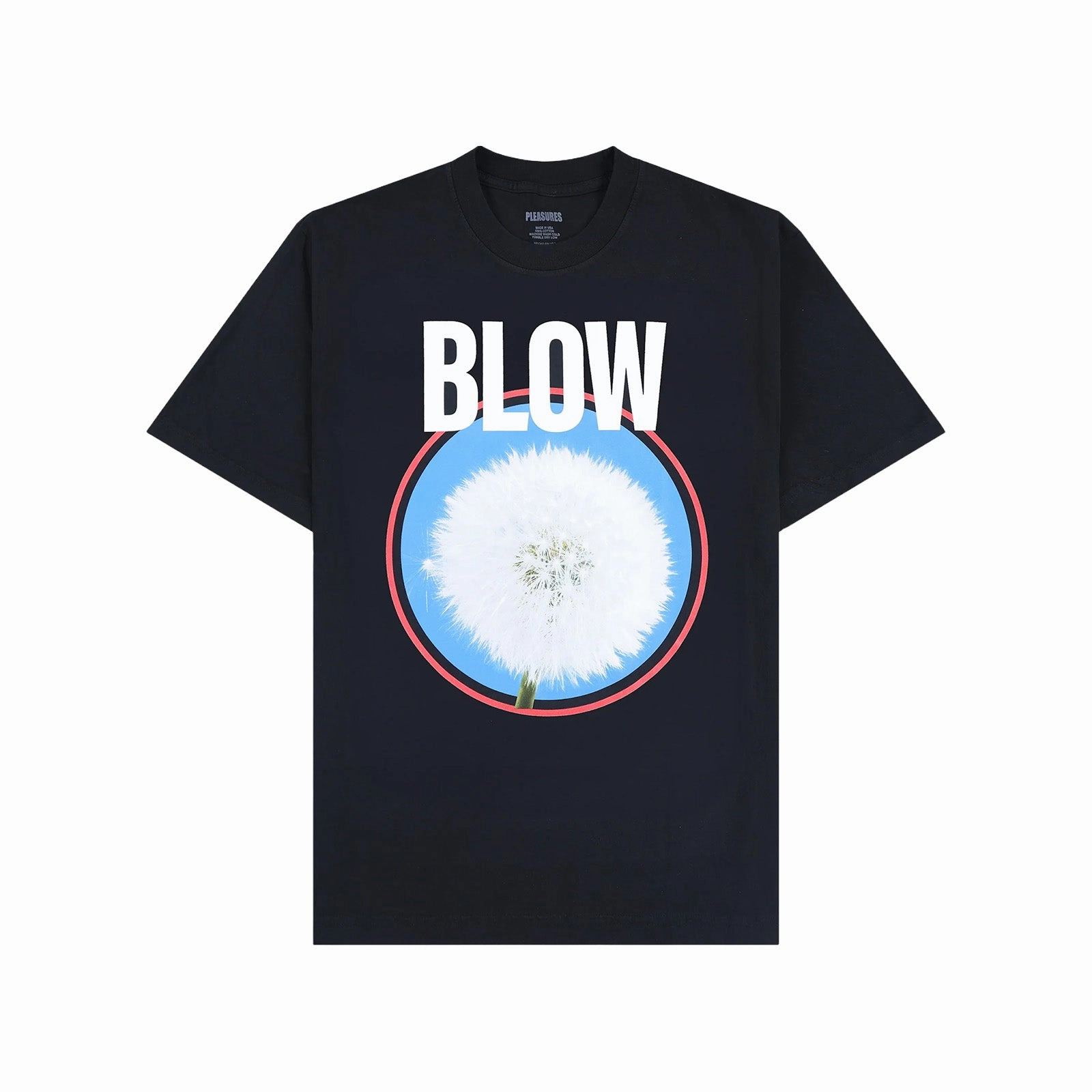 Minimalist Style loose but not baggy Pleasures Blow T Shirt 'Black'