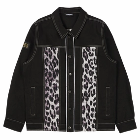 Pleasures Distortion Jacket 'Black' Autumn Layers