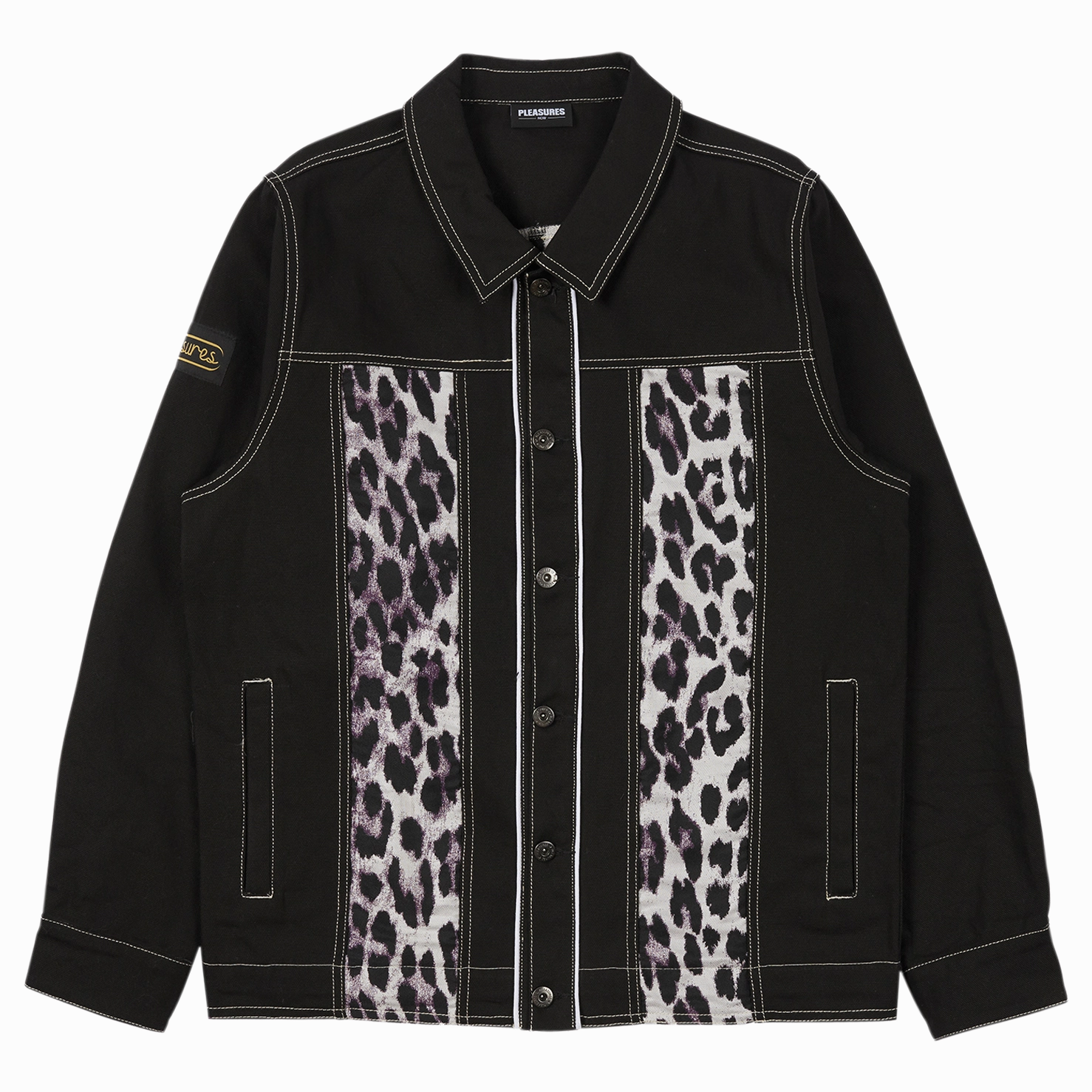 Pleasures Distortion Jacket 'Black' Autumn Layers