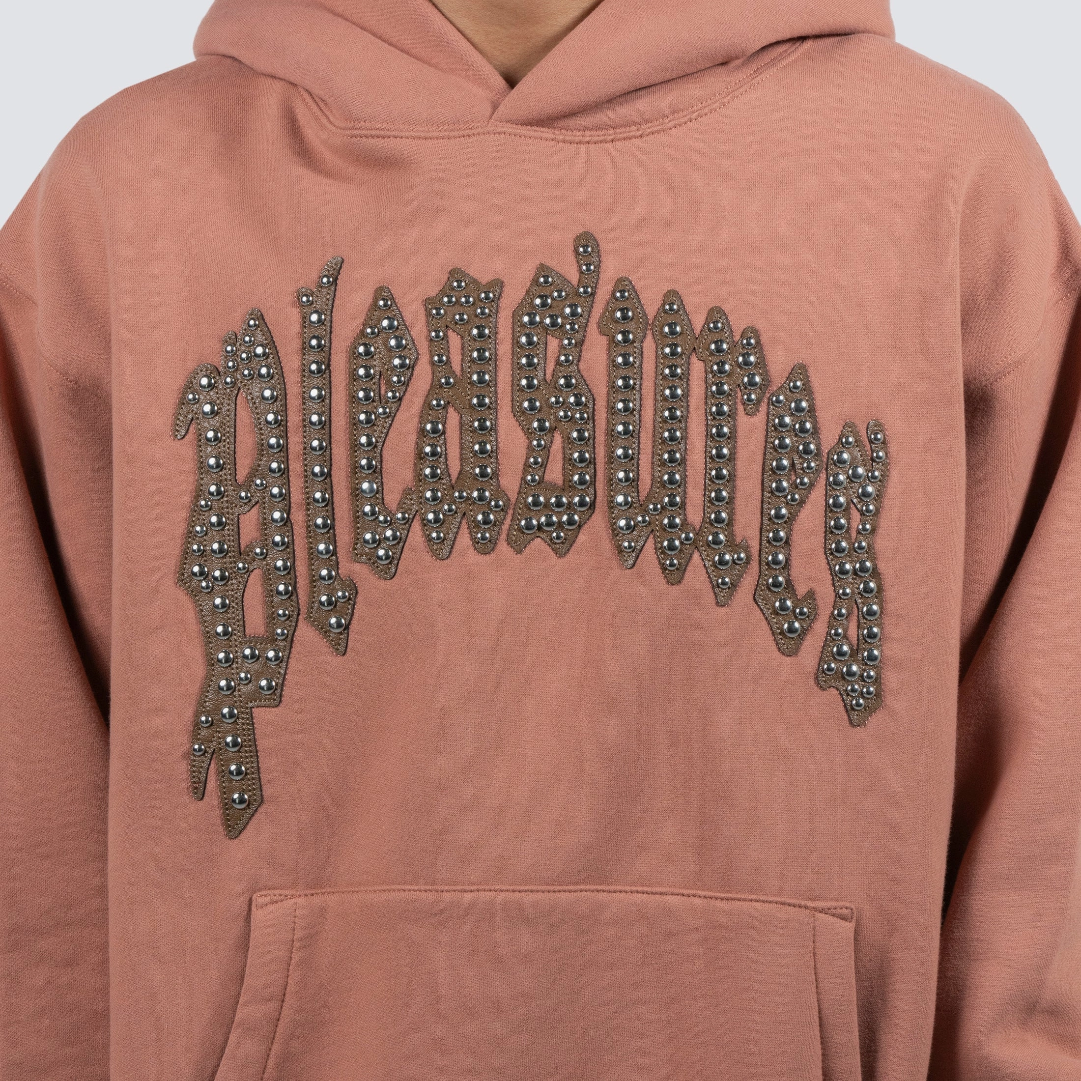 Energy - Saving Pleasures Twitch Studded Hoodie 'Clay'