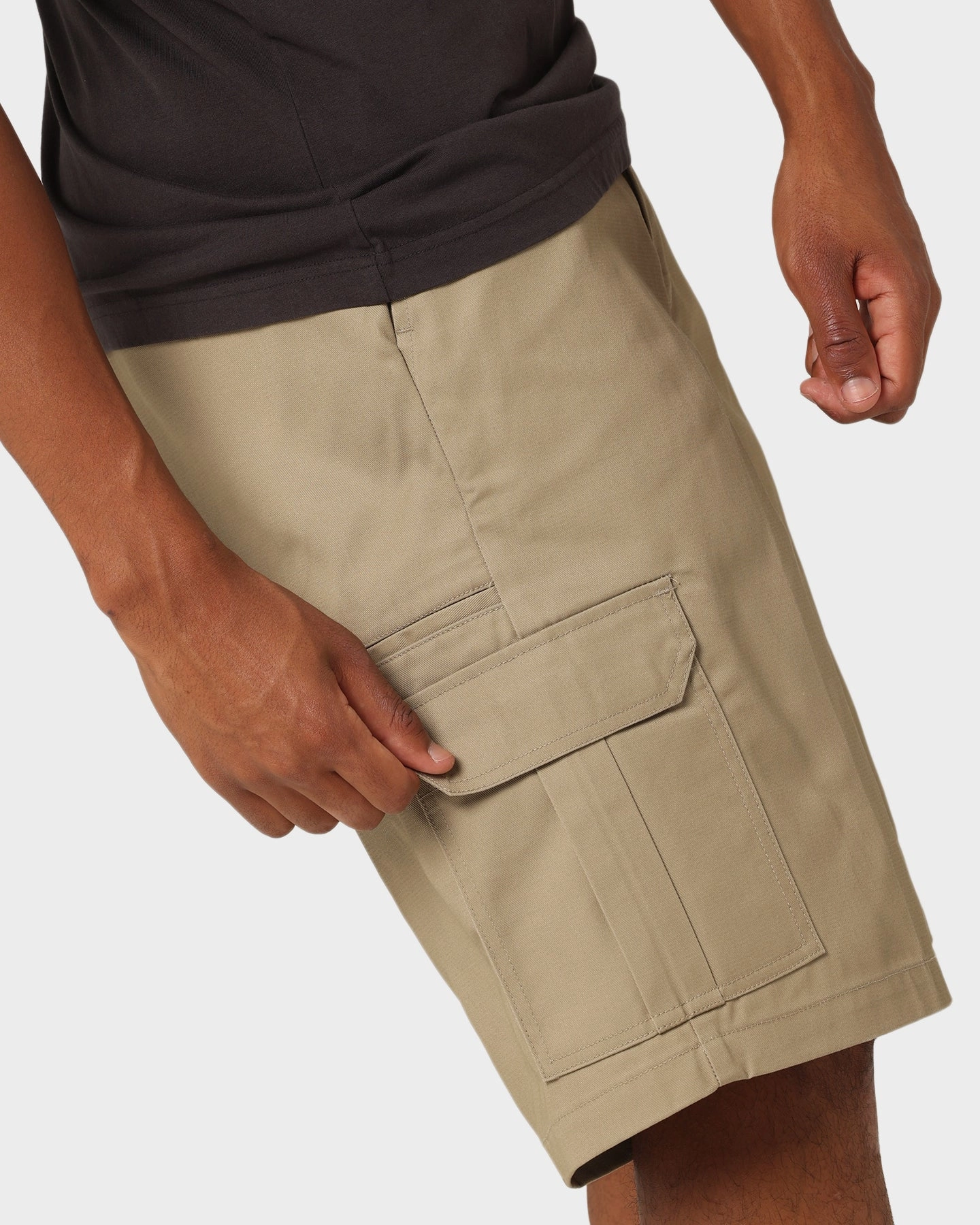 Cycling shorts Mid Rise Dickies 42283 Cargo Shorts Khaki