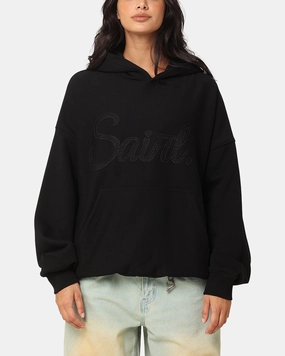 Mittens Teflon Coated Fabric Saint Morta Scribere Premium Hoodie Black