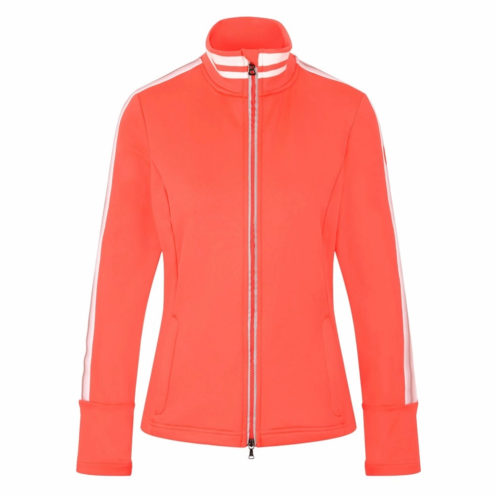 Silicone Grip Trim Bogner Lya Golf Jacket Neon Orange - FW21 Women