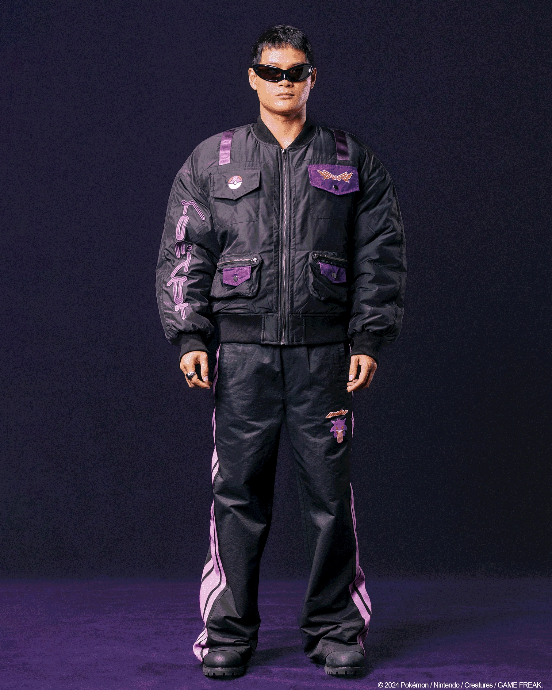 high - street buy variety Pok??mon By Loiter Master Ball Bomber Jacket Black