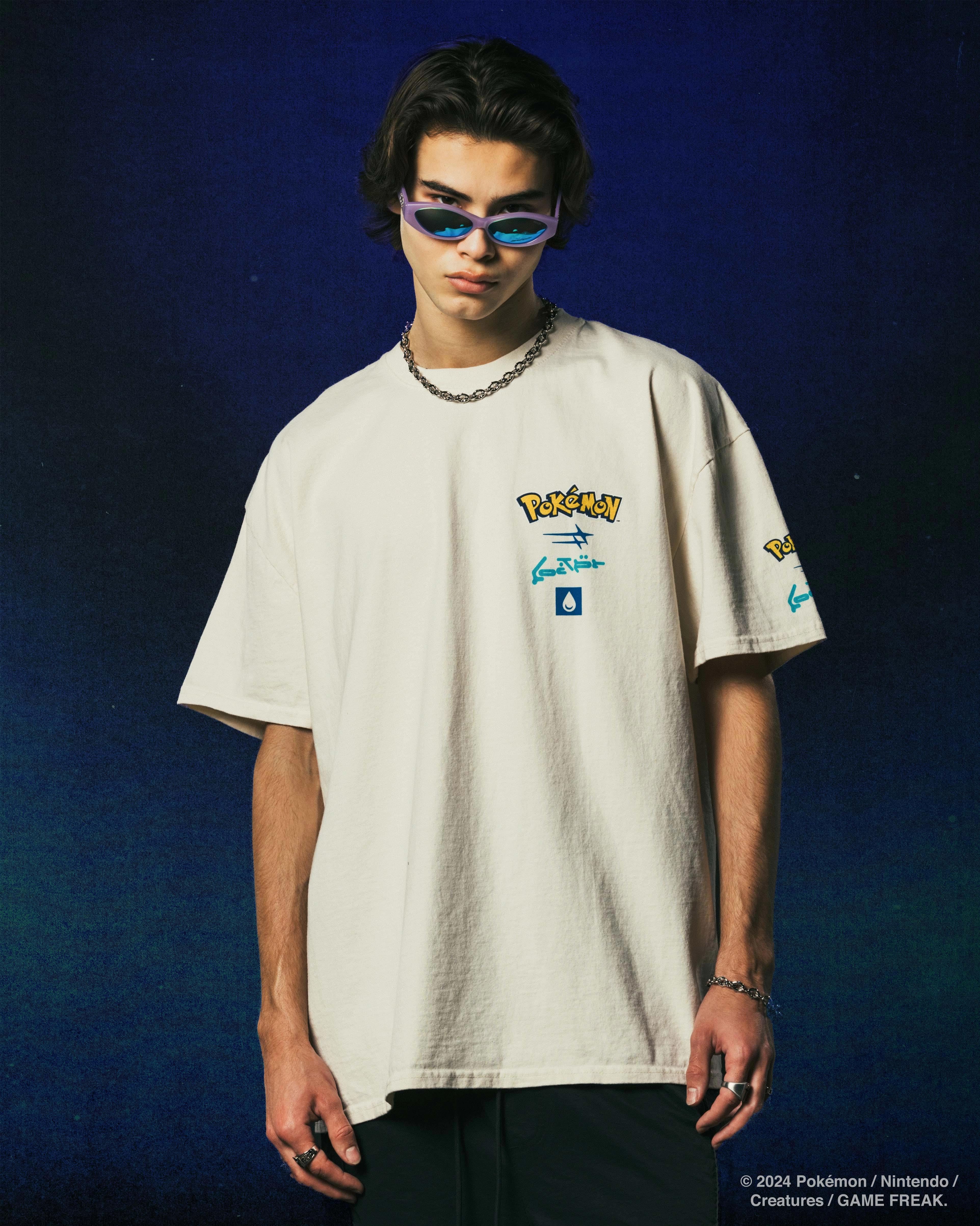 Breathable Comfort Perfect Layer Pok??mon By Loiter Squirtle Heavyweight T-Shirt Off White
