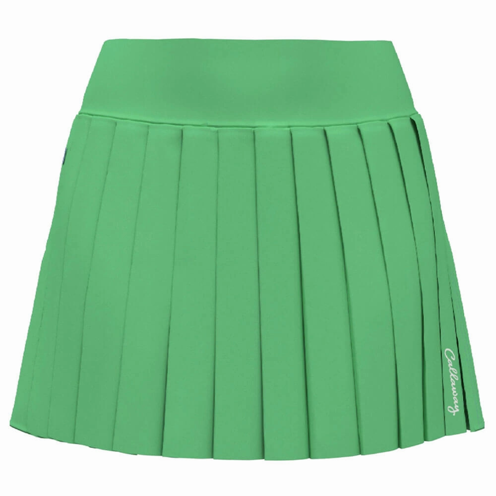 Callaway 16" High Waist Solid Golf Skort Spring Bouquet - SP25 Women Bamboo Fiber