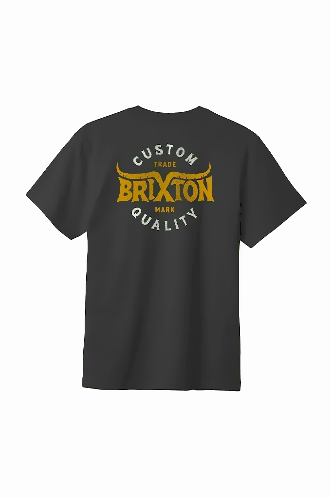 Brixton Gibson Standard Tee Smooth Seam Technology