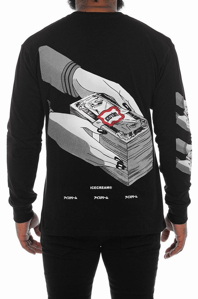 Outdoor Smart Icecream Stack Long Sleeve Tee