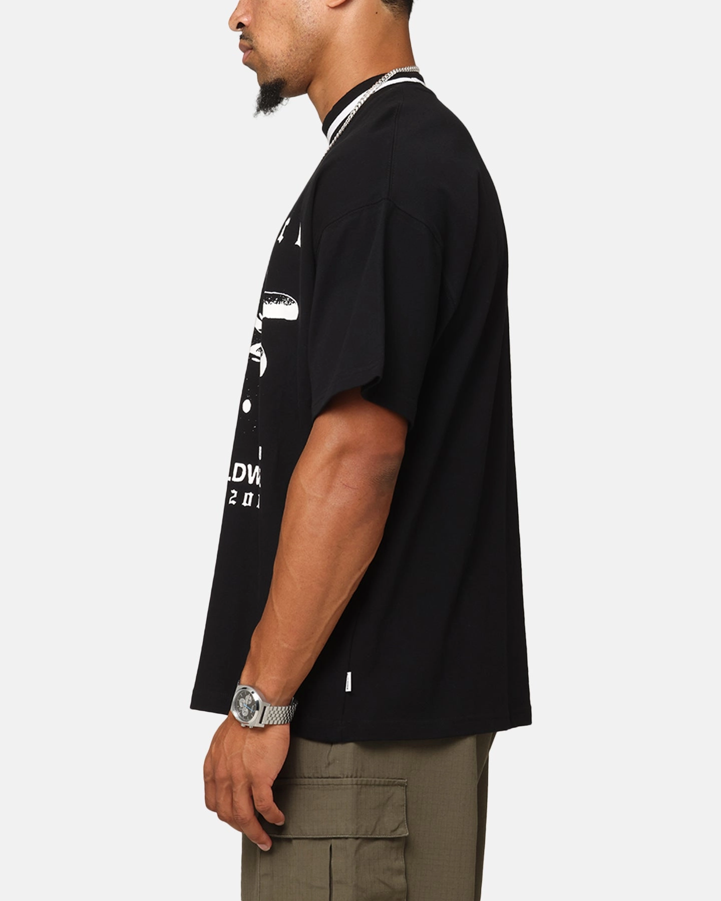 Cozy Apparel Carre Dice Club T-Shirt Black