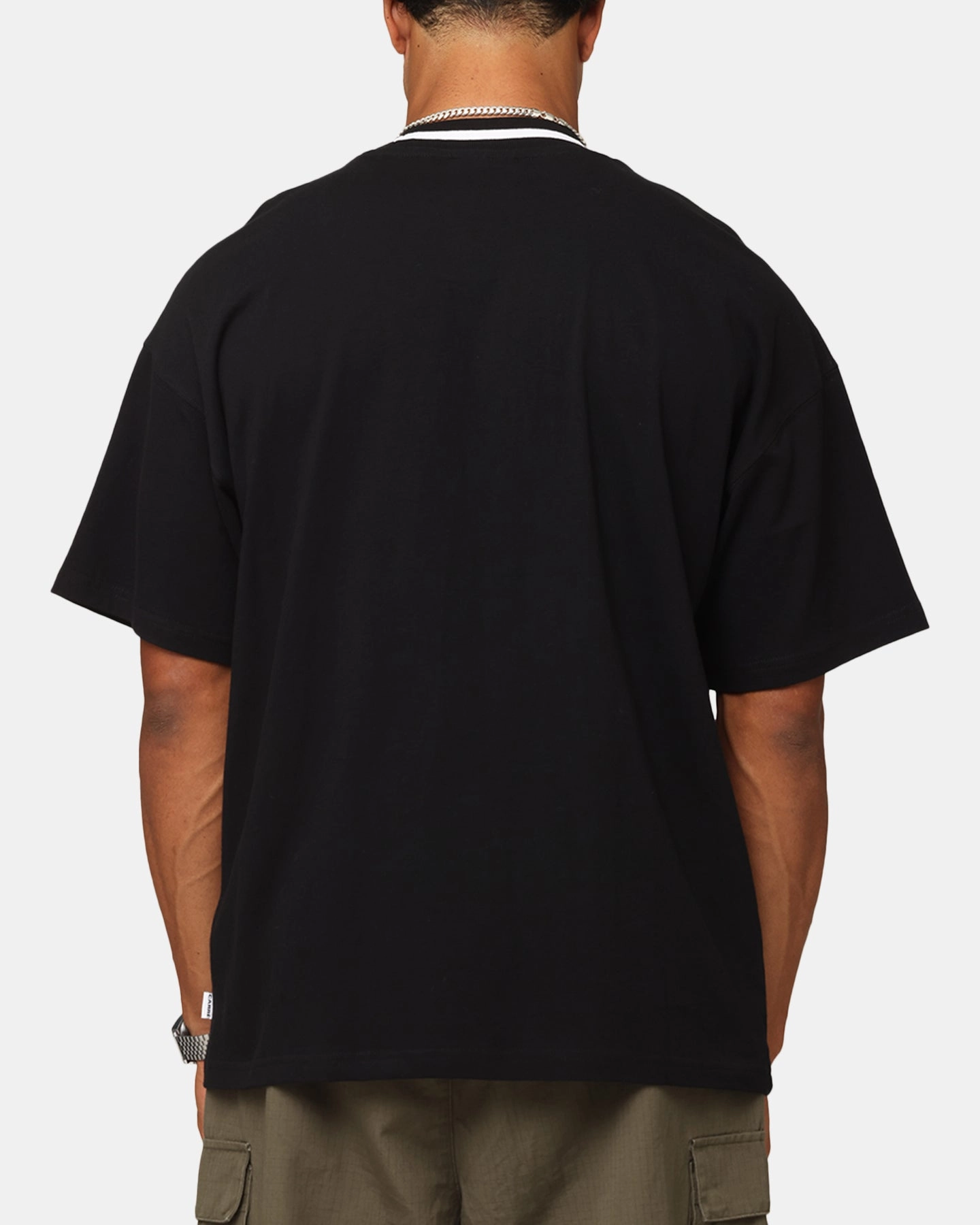 Carre Dice Club T-Shirt Black Temperature Regulating