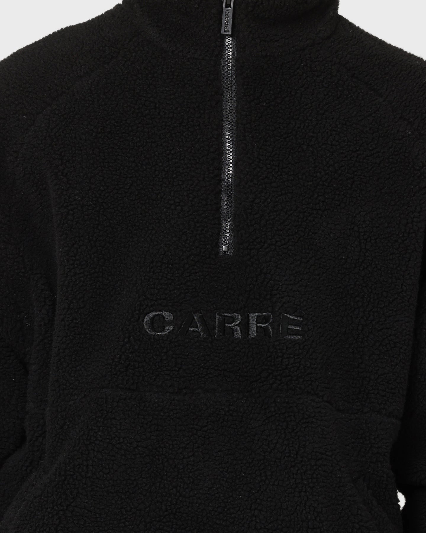 Leather Carr?? Motion Fleece 3/4 Zip Jacket Black