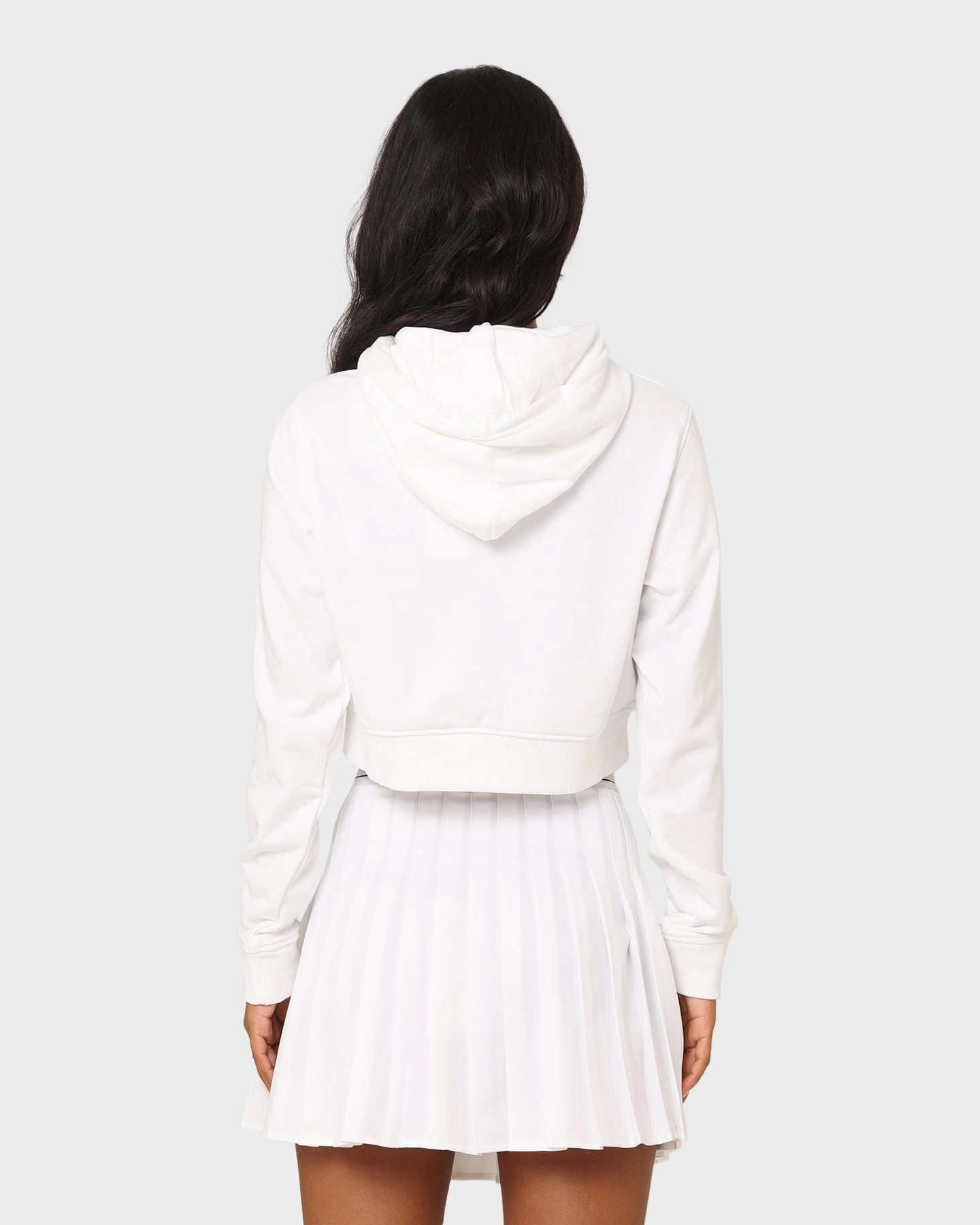 Roll Tommy Jeans Women's TJW Super Crop Archive 2 Hoodie White