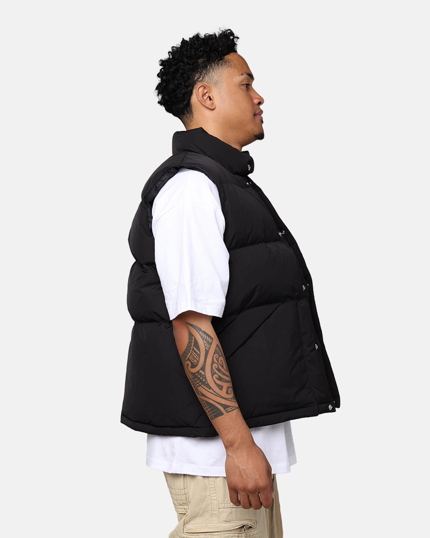 X-Large Down Vest Black Urban