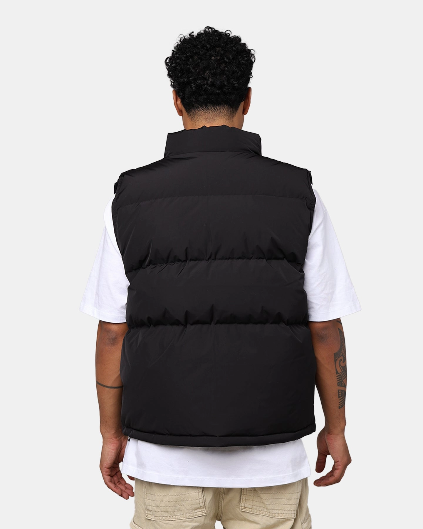 X-Large Down Vest Black Handmade