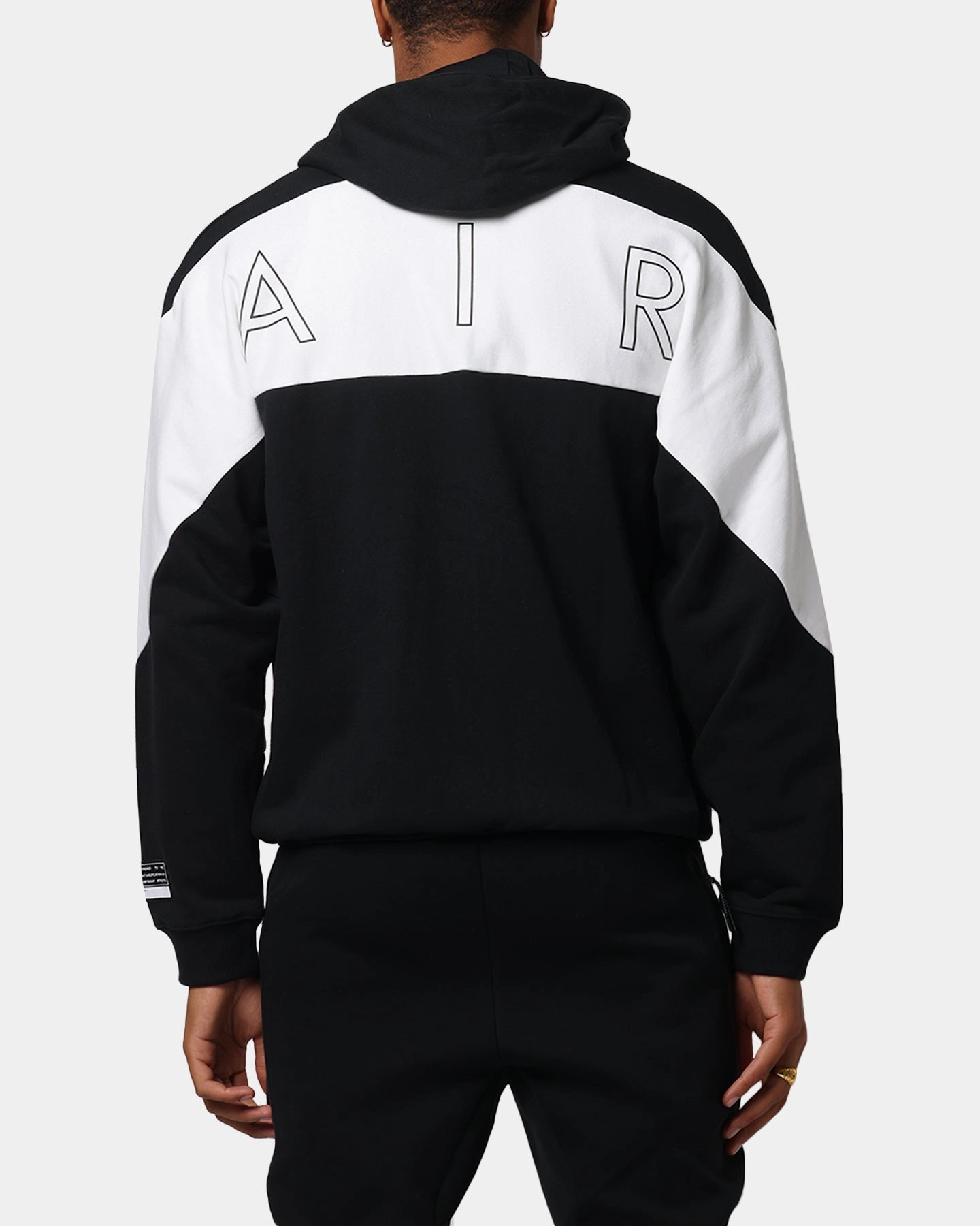 Nike Air Full-Zip Fleece Hoodie Black/White/White fresh water use