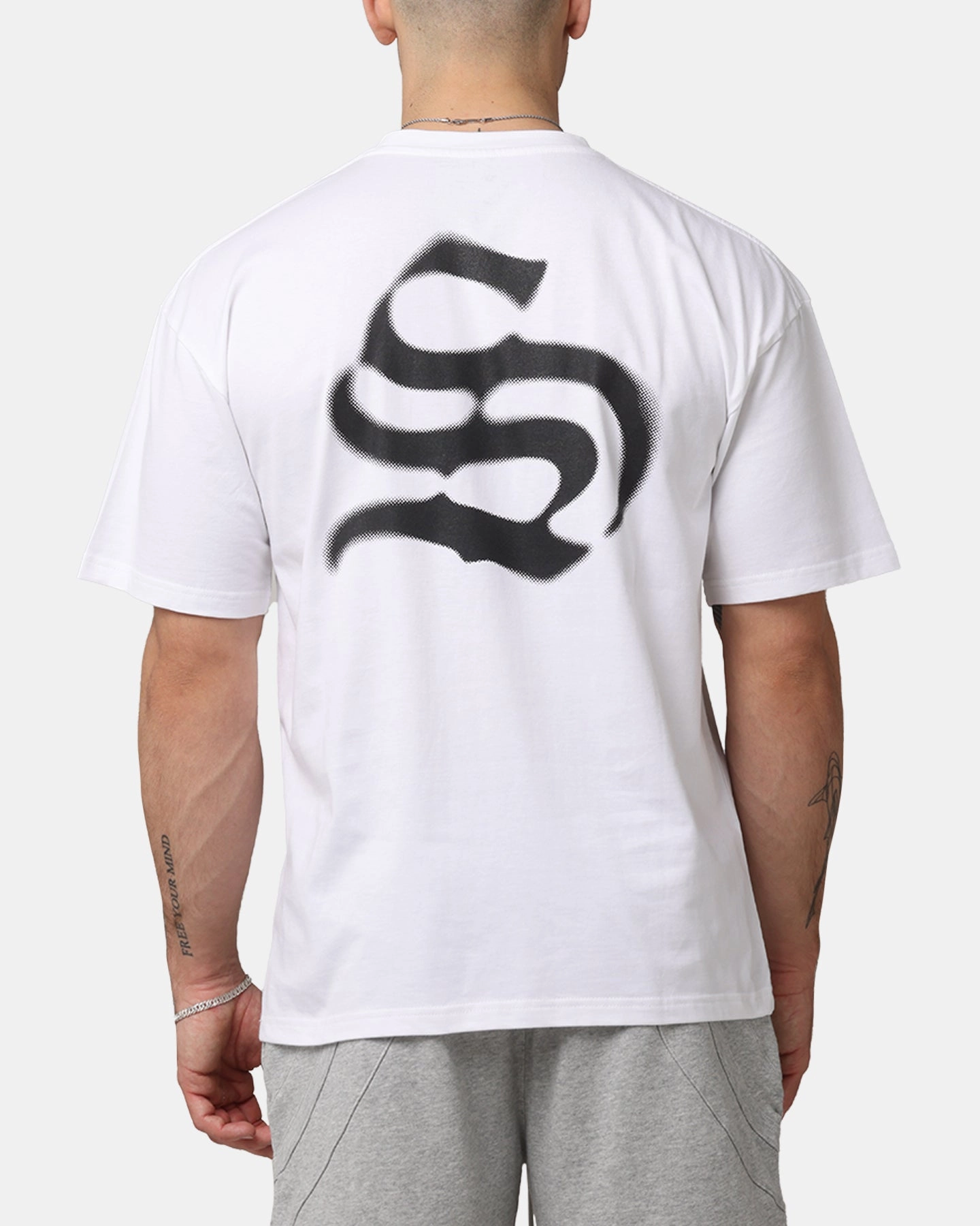 Essential Layer UV protected Saint Morta Gothic Rein Drop T-Shirt White