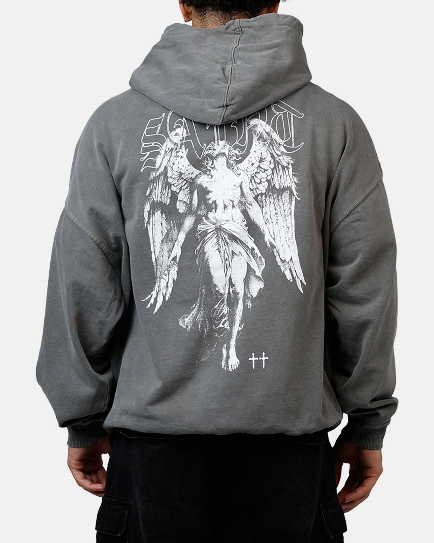 work event Saint Morta Lucian Premium Hoodie Washed Charcoal