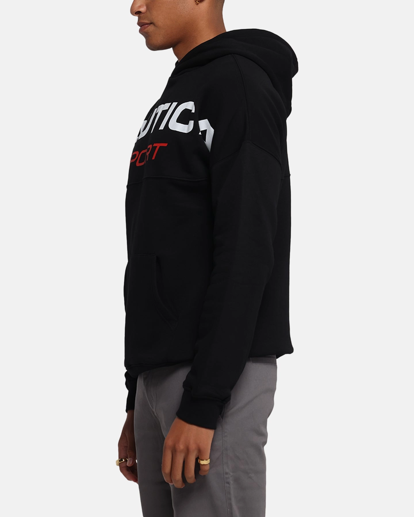 Mask Thermal Reflective Lining Nautica Beaufort Hoodie Black