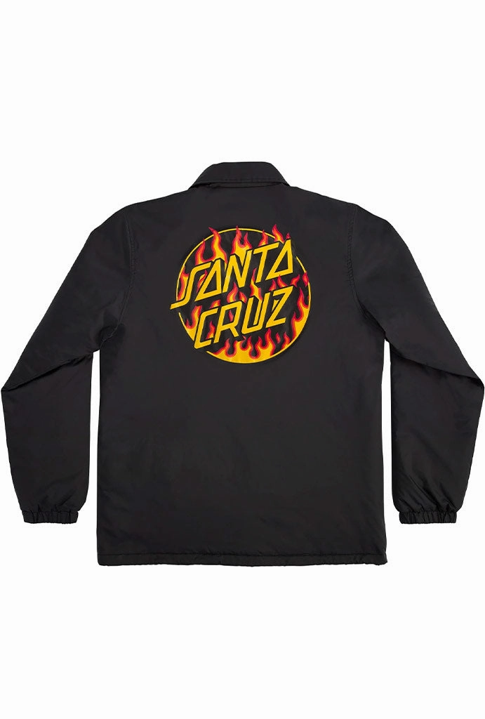 Santa Cruz X Thrasher Flame Dot Jacket Packable Layer Casual Outdoor Layer