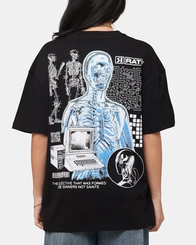 Goat Crew AI T-Shirt Black Informal charm Everyday Fashion Look