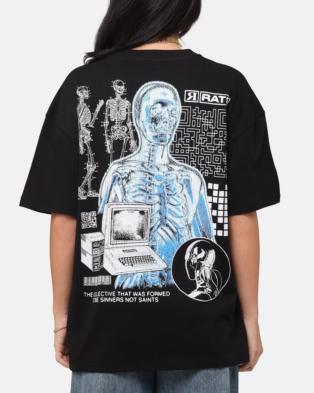 Goat Crew AI T-Shirt Black Informal charm Everyday Fashion Look