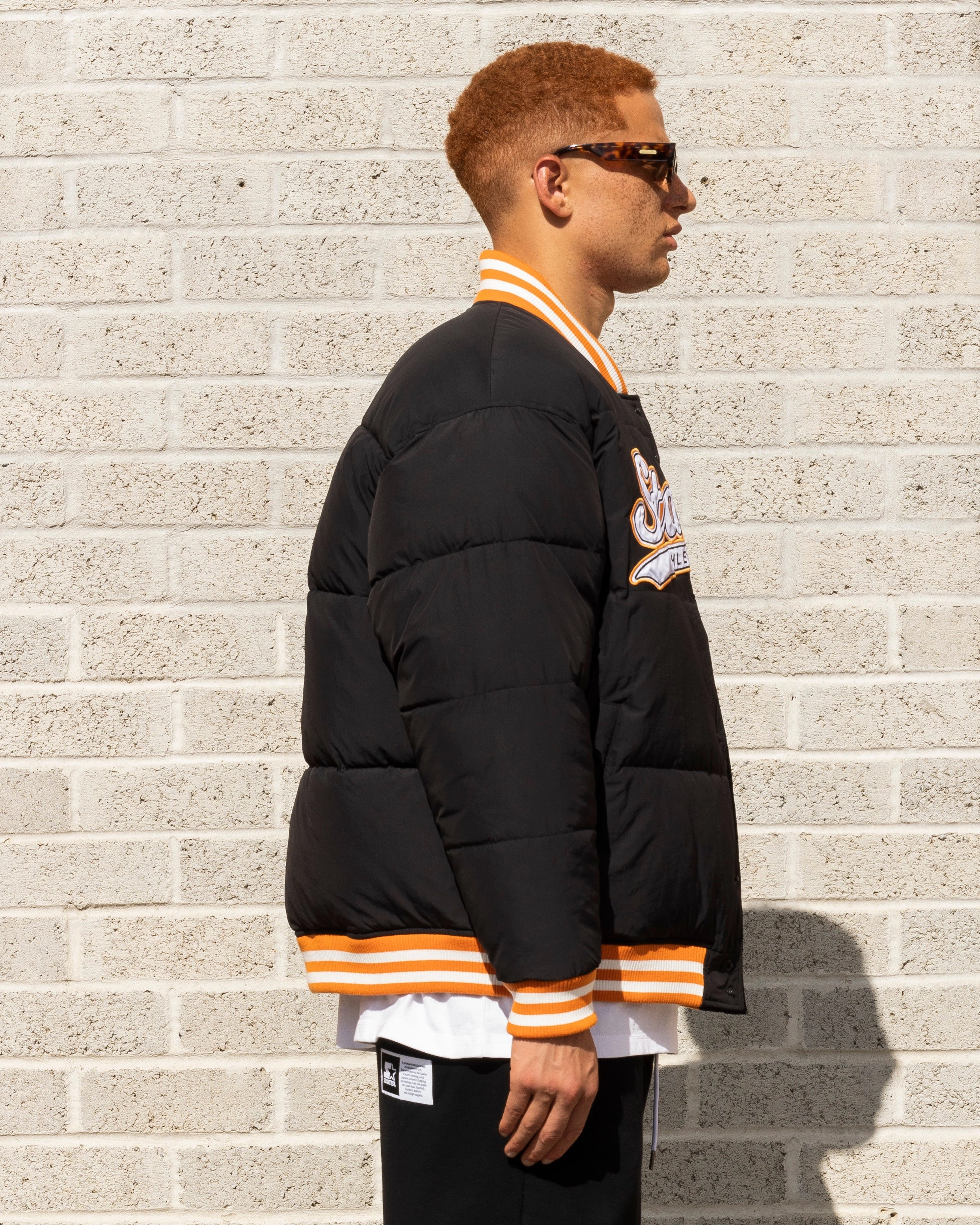 Starter Athletic Bomber Jacket Black belt