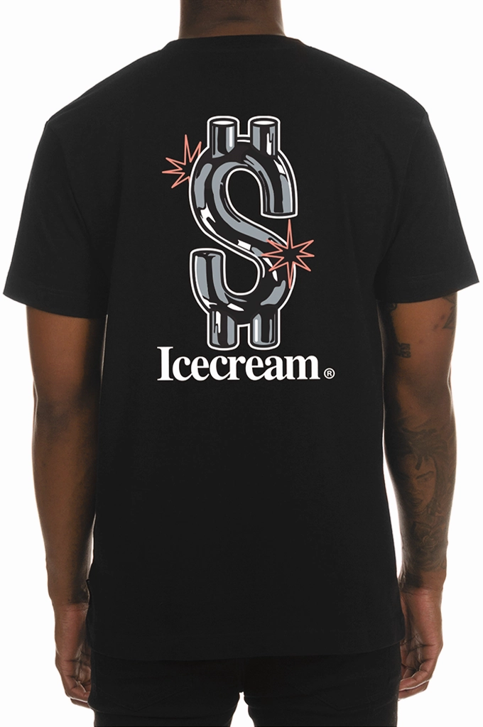 Icecream Wealth SS Tee EcoFriendlyDyes Premium Cotton Blend